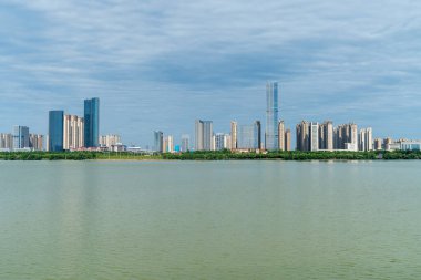 Çin nanchang 'ının panoramik resmi