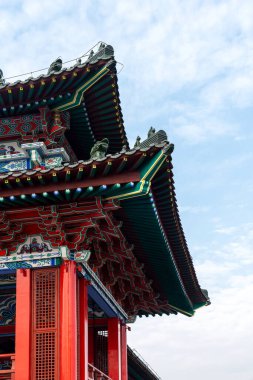 Nanjing Çin Konfüçyüs Tapınağı 'nın eski binası