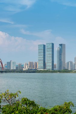 Çin 'deki Lakeside modern ofis binası