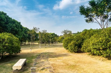 Bahar Parkı ve modern şehir