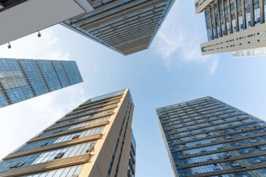 Metropolis Şanghay modern ofis binası