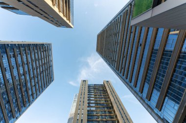 Metropolis Şanghay modern ofis binası