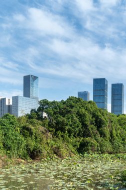 Çin 'deki Lakeside modern ofis binası