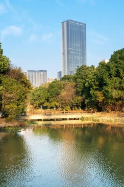 Çin 'deki Lakeside modern ofis binası