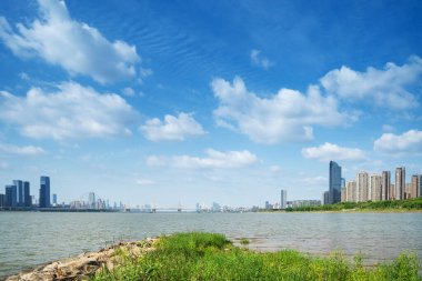 Çin nanchang 'ının panoramik resmi