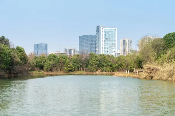 Çin 'deki Lakeside modern ofis binası