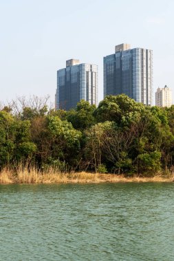 Çin 'deki Lakeside modern ofis binası