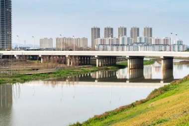 Çin 'deki Lakeside modern ofis binası