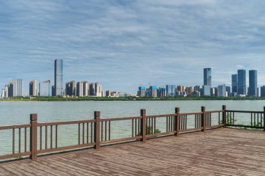 Çin nanchang 'ının panoramik resmi