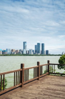 Çin 'deki Lakeside modern ofis binası