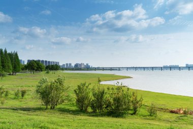 Çin nanchang 'ının panoramik resmi
