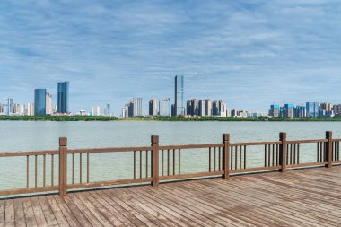 Çin nanchang 'ının panoramik resmi