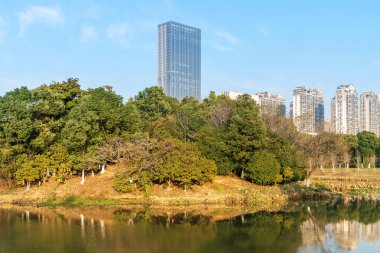 Çin 'deki Lakeside modern ofis binası