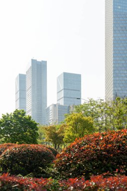 Metropolis Şanghay modern ofis binası