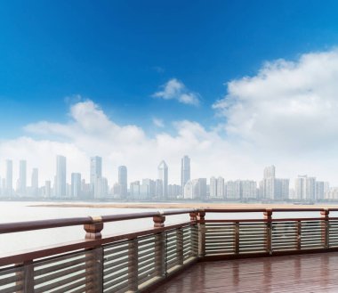 Çin nanchang 'ının panoramik resmi