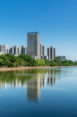 Çin 'deki Lakeside modern ofis binası