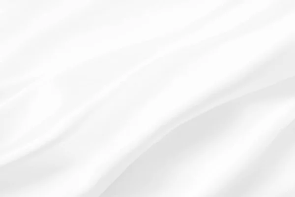 Abstracto Hermoso Simple Limpio Suave Pliegues Brillante Blanco Color Tela — Foto de Stock