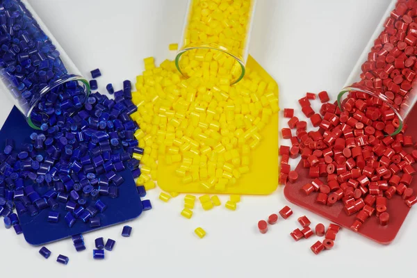 Mavi, sarı ve kırmızı