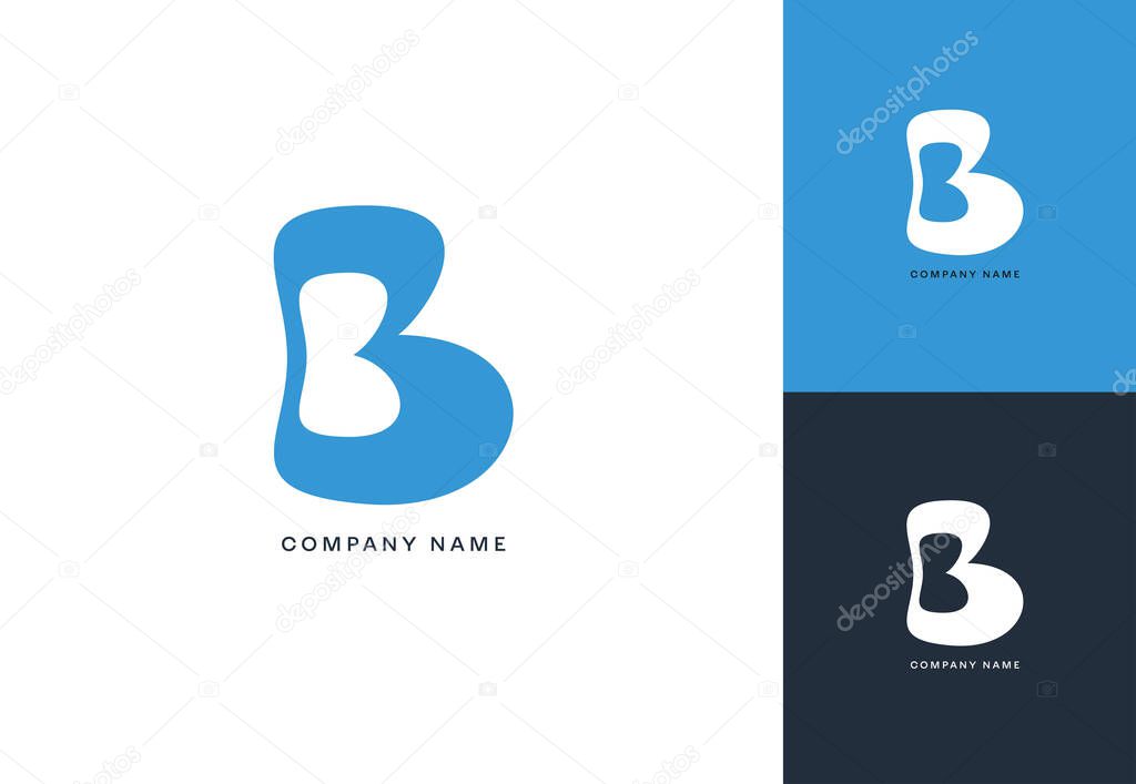 Letter B Logo Design, Brand Identity logos vector, modern logo, Logo Designs Vector Illustration Template. Use for Business and Branding Logos. Flat Vector Logo Design Template Element.