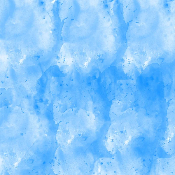 Абстрактная Синяя Акварель — стоковое фото
