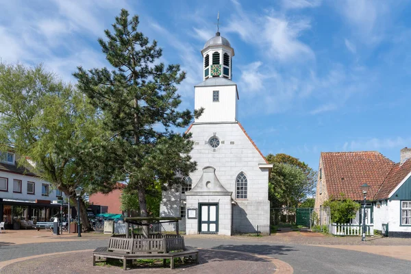 Hervormde Kerk Een Kerkgebouw Aan Dorpsstraat 168 Koog Texel — Stockfoto