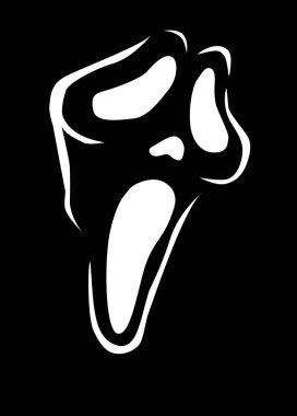 Cadılar Bayramı Hastalığı için çığlık maskesi