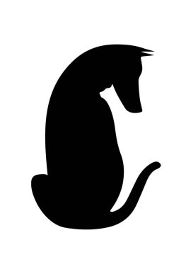 beyaz arkaplan üzerinde köpek
