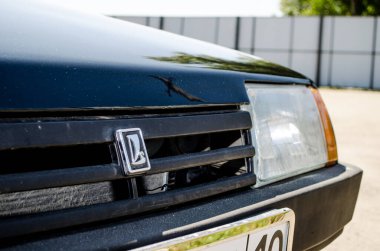 Russian car Lada 21099 front view