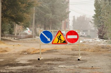 Yol trafiği, yol tamiratı