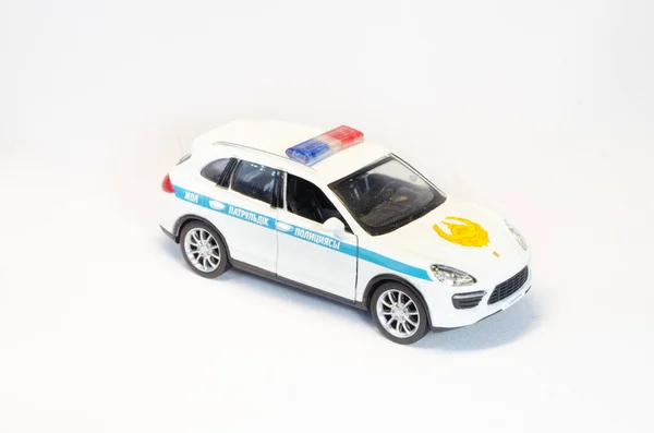 Modelo Escala Carro Polícia — Fotografia de Stock