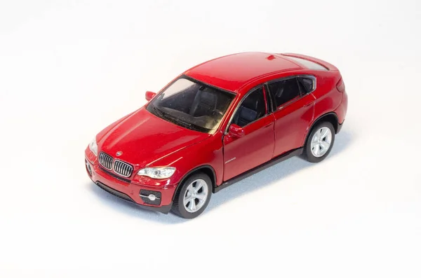 Scale Model Car Suv Red Stock Photo