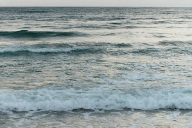 Sunrise Light 'ta Kış Deniz Manzarası