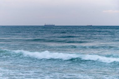 Sunrise Light 'ta Kış Deniz Manzarası