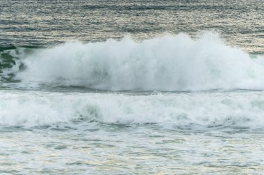 Sunrise Light 'ta Kış Deniz Manzarası