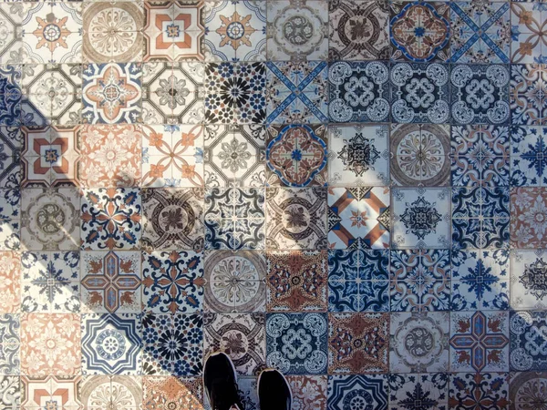 Traditional oriental Colorful Floor Tiles