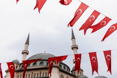 İstanbul, Türkiye 'de Taksim Camii Manzarası