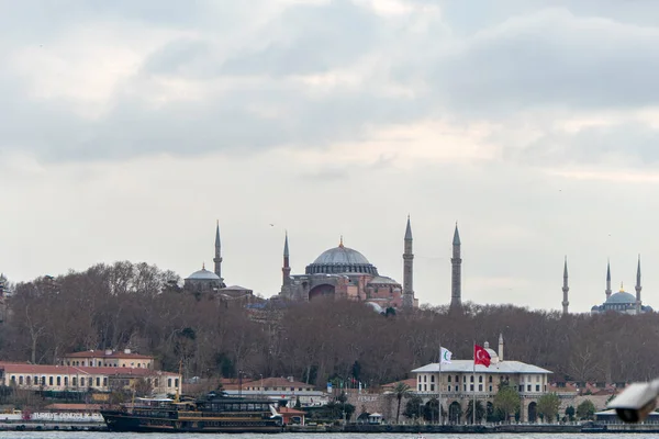 Άποψη Του Τζαμιού Της Κωνσταντινούπολης — Φωτογραφία Αρχείου