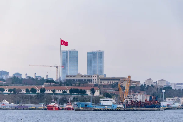 Városképet Gazdagító Épületnek Szánták Isztambul Törökország — Stock Fotó