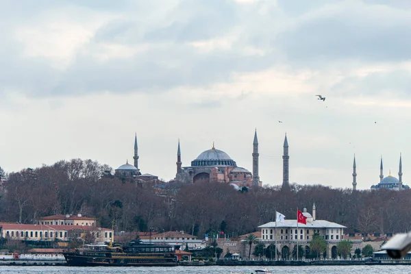 Pemandangan Masjid Istanbul — Stok Foto