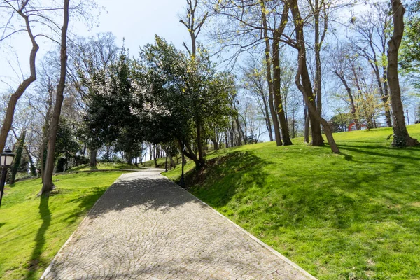 Fresh Green Estambul City Park Primavera — Foto de Stock