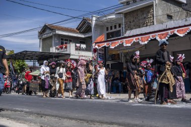 Ciwidey, Bandung, Endonezya. 17 Ağustos 2023: 17 Ağustos 'ta Endonezya' nın bağımsızlık günü