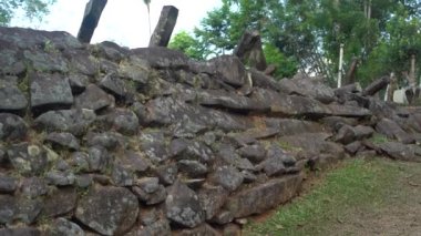 Megalitik siteler Gunung Padang, Cianjur, Batı Java, Endonezya