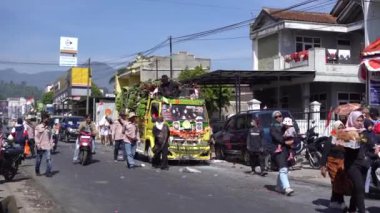 Ciwidey, Bandung, Endonezya. 17 Ağustos 2023: 17 Ağustos 'ta Endonezya' nın bağımsızlık günü