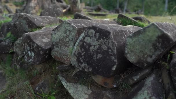 Sítios Megalíticos Gunung Padang Cianjur West Java Indonésia — Vídeo de Stock