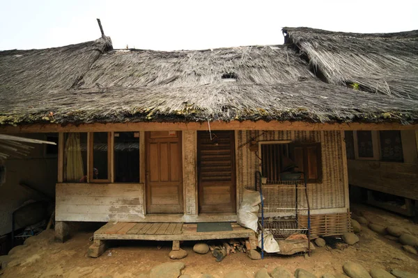 Traditional wooden stilt house, Kampung Naga, Tasik Indonesia