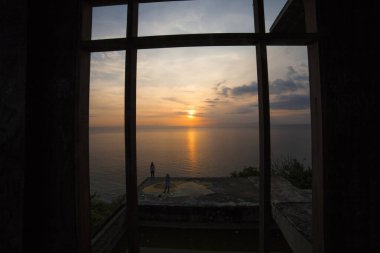Günbatımı Lombok, Endonezya Çerçeve Hortumu