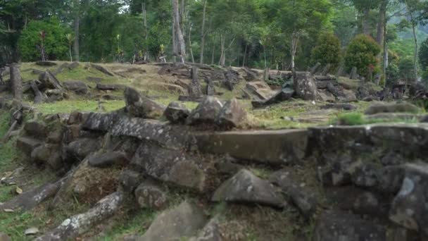 Megalithic Sites Gunung Padang Cianjur West Java Indonesia — Stock Video