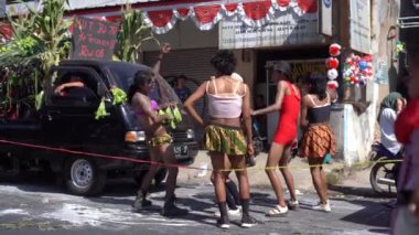 Ciwidey, Bandung, Endonezya. 17 Ağustos 2023: 17 Ağustos 'ta Endonezya' nın bağımsızlık günü