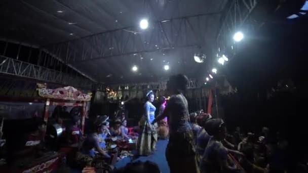 Bogor Indonesien Juni 2023 Jaipongan Typ Traditionell Sundanesisk Social Dans — Stockvideo