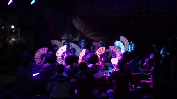 Богор Індонезія Червня 2023 Джайпунган Типом Традиційних Сунданських Соціальних Танців — стокове відео